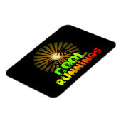 Coole Running Jamaica Magnet (Linke Seite)