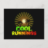 Coole Running Jamaica Postkarte (Vorderseite)