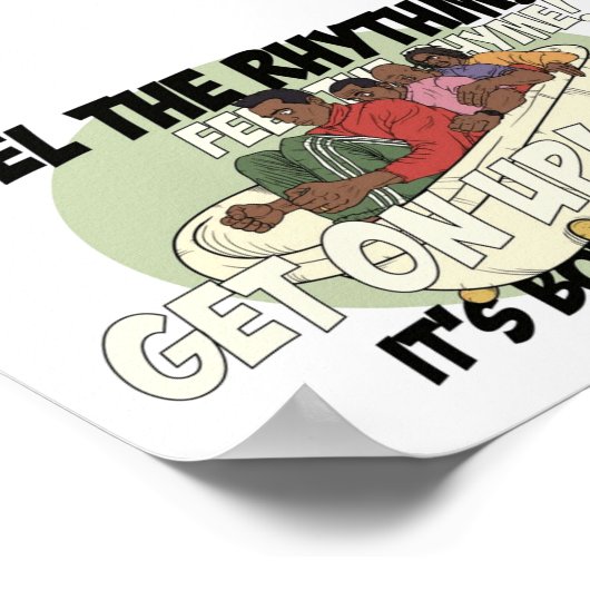 Coole Runnings Poster (Ecke)