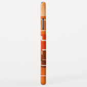 Coole rustikale Herbstfarben Case-Mate iPhone Hülle (Hinten/Rechts)