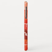 Coole rustikale Herbstfarben Case-Mate iPhone Hülle (Hinten/Links)