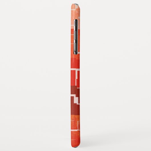 Coole rustikale Herbstfarben Case-Mate iPhone Hülle (Hinten/Links)