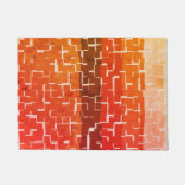 Coole rustikale Herbstfarben Fußmatte (Vorderseite)