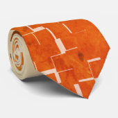 Coole rustikale Herbstfarben Krawatte (Gerollt)