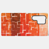 Coole rustikale Herbstfarben Samsung Galaxy Hülle (Rückseite (Horizontal))