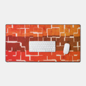 Coole rustikale Herbstfarben Schreibtischunterlage (Tastatur & Maus)