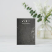 Coole Rustikale Nekklace-Bracelet-Anzeige Visitenkarte (Stehend Vorderseite)