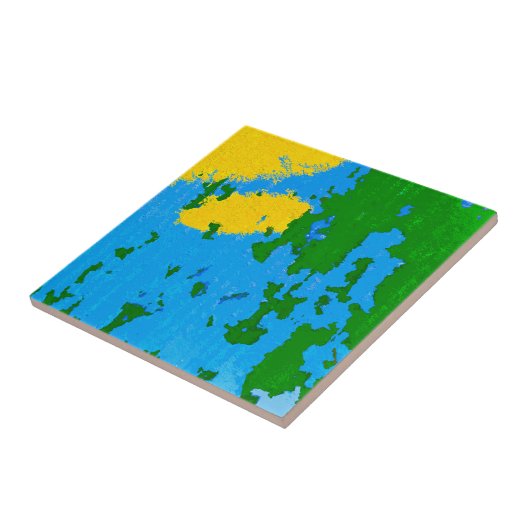 Coole rustikale Peeling Fliese (Seite)