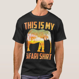 Coole Safari für Afrika T-Shirt