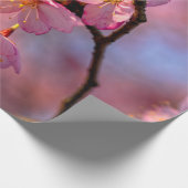 Coole Sakura-Blume auf einem Kirschbaum Geschenkpapier (Ecke)