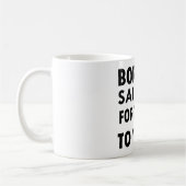 Coole Salsa-Entwürfe Kaffeetasse (Links)