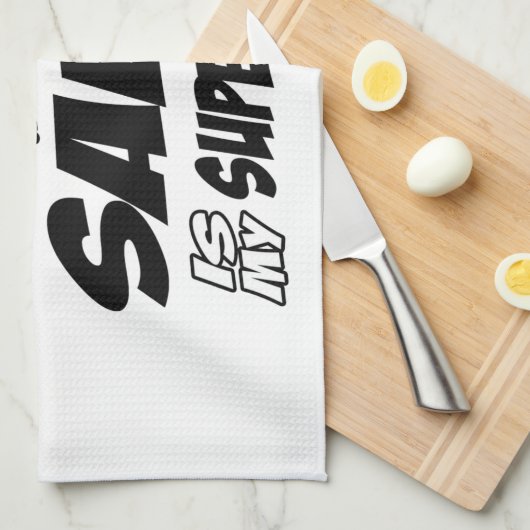 Coole Salsaentwürfe Handtuch (Viertel Falte)