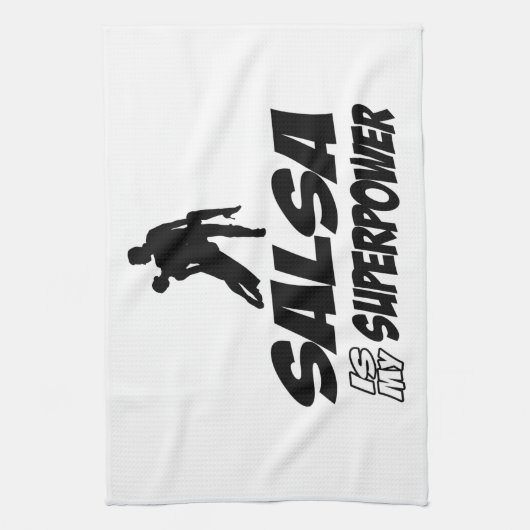 Coole Salsaentwürfe Handtuch (Vertikal)