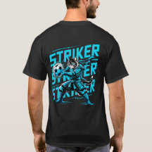 Coole Samurai-Katze Fußballstürmer - Geschenk für