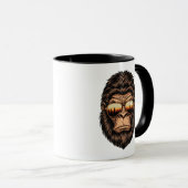 Coole Sasquatch-Pilotensonnenbrille Waldsonnenunte Tasse (VorderseiteRechts)