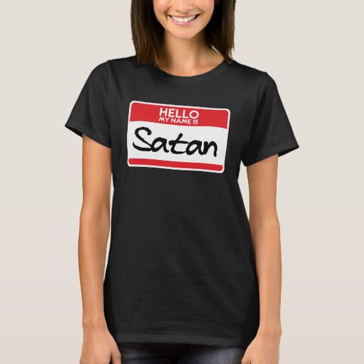 Coole Satan T-Shirt (Vorderseite)