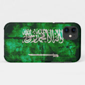 Coole saudische Flagge Case-Mate iPhone Hülle (Rückseite (Horizontal))
