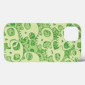 Coole Schädel Case-Mate iPhone Hülle (Rückseite (Horizontal))