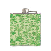 Coole Schädel Flachmann (Rückseite)