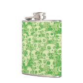 Coole Schädel Flachmann (Links)