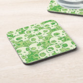 Coole Schädel Getränkeuntersetzer (Linke Seite)