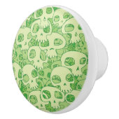 Coole Schädel Keramikknauf (Rechts)