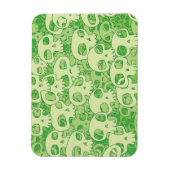 Coole Schädel Magnet (Vertikal)