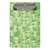 Coole Schädel Mini Klemmbrett (Vorderseite)