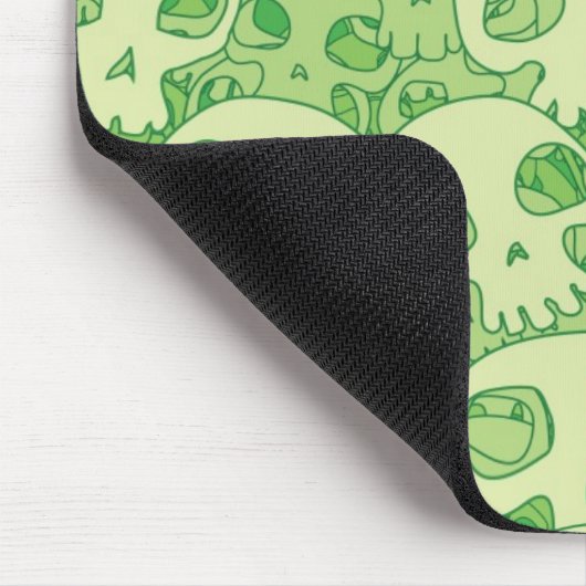 Coole Schädel Mousepad (Ecke)