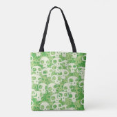 Coole Schädel Tasche (Rückseite)