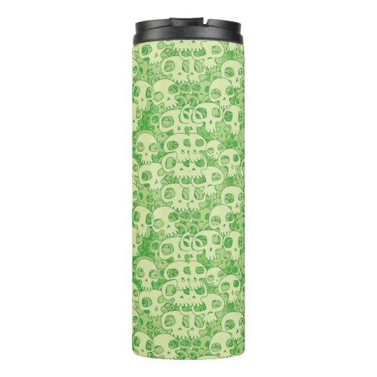 Coole Schädel Thermosbecher (Rückseite)