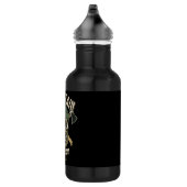 Coole Schädelkonstruktion; Natur; Berge; Camping; Edelstahlflasche (Rechts)