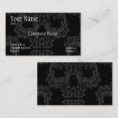 Coole Schädelmuster-Geschäftskarte Visitenkarte (Vorne/Hinten)