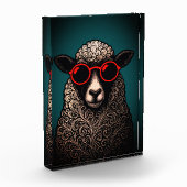 Coole Schafswände Fotoblock (Links)