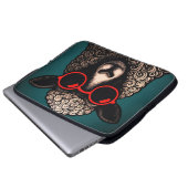 Coole Schafswände Laptopschutzhülle (Vorne Knopf)