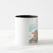 Coole Schale, cooler Vogel Tasse (Zentrum)