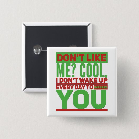 Coole Schaltfläche Button (Vorne & Hinten)