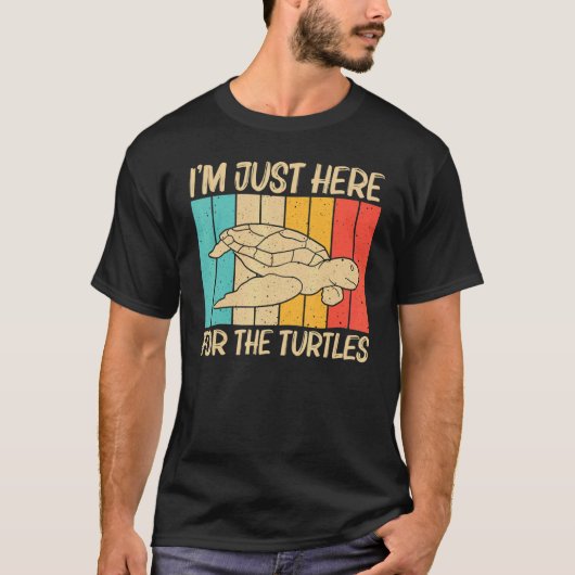 Coole Schildkröte für Männer Meeresschildkröte T-Shirt (Vorderseite)