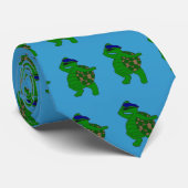 Coole Schildkröte-Krawatte Krawatte (Gerollt)
