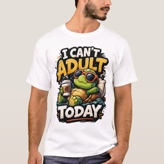 coole Schildkröte T-Shirt (Vorderseite)