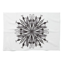 Coole Schlangen schwarz-weiß-botanisch-gotisch