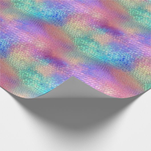 Coole Schlangenhaut Geschenkpapier (Ecke)