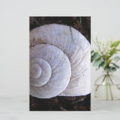 Coole Schnecke Briefpapier (Stehend Vorderseite)