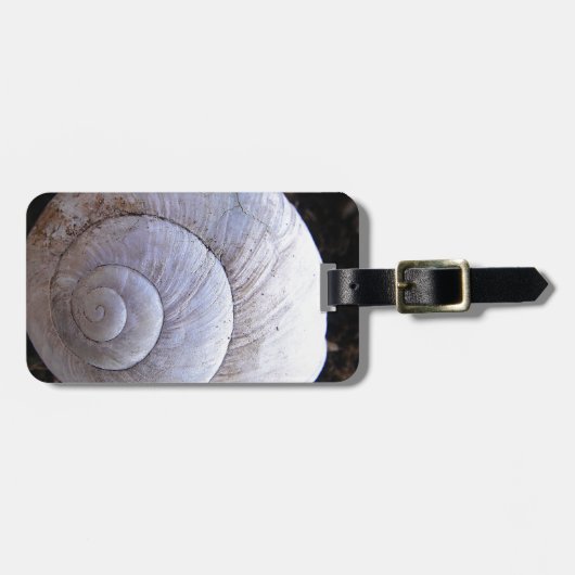 Coole Schnecke Gepäckanhänger (Vorderseite horizontal)