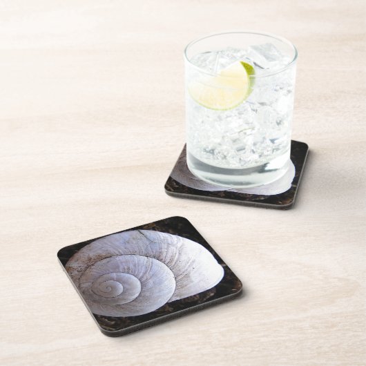 Coole Schnecke Getränkeuntersetzer (Rechte Seite)