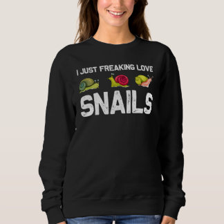Coole Schnecken Für Männer Frauen Snailed It Zebra Sweatshirt
