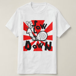 Coole Schneckenübersicht und Langsamkeitsmotto v2 T-Shirt