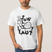 Coole Schneckenzeichnung v1 T-Shirt (Vorderseite)