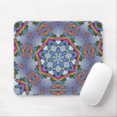Coole Schneeflocke Mousepad (Mit Mouse)