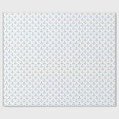 Coole Schneeflocken-Geschenkpackung Geschenkpapier (Flach)